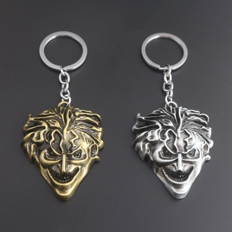 SONGCHANGJEWELRY Fashion Metal Keychain Comics Superhero Batman Keychain Alloy Clown Mask Key Ring For Man
SONGCHANGJEWELRY Fashion Metal Keychain Comics Superhero Batman Keychain Alloy Clown Mask Key Ring For Man