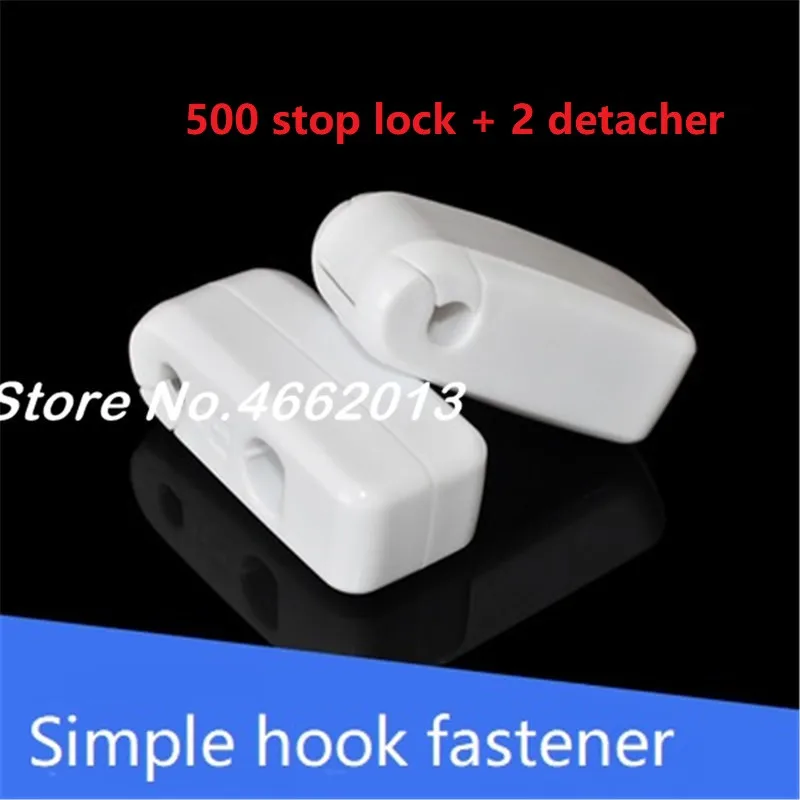 500pcs/lot EAS stop lock security anti-theft display hook stop lock for stem hooks retail pegboard slatwall+2 detacher key
500pcs/lot EAS stop lock security anti-theft display hook stop lock for stem hooks retail pegboard slatwall+2 detacher key