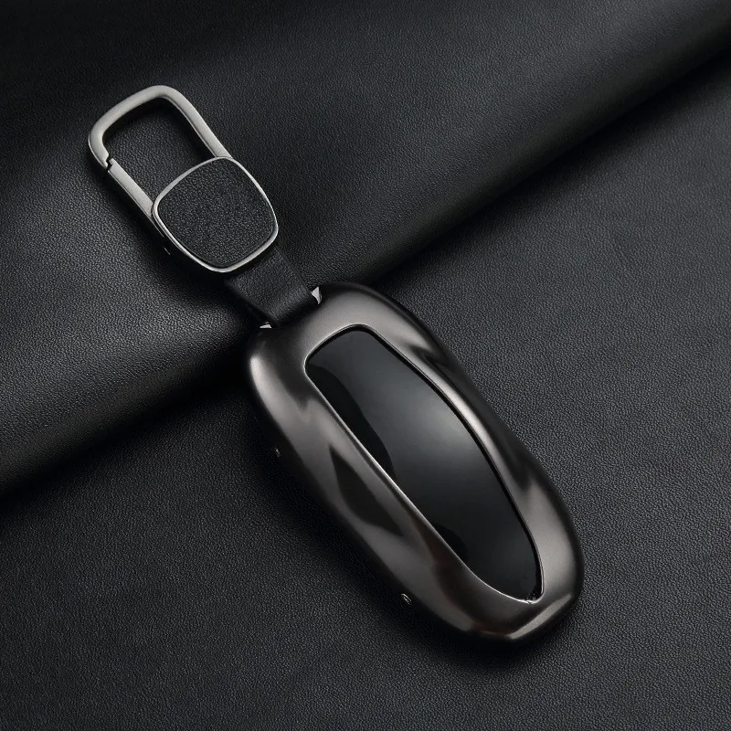 Aluminium Alloy Key Shell Key Holder Housekeeper Keys Organizer Keychain Covers Key Case Bag For Tesla Model S Model X
Aluminium Alloy Key Shell Key Holder Housekeeper Keys Organizer Keychain Covers Key Case Bag For Tesla Model S Model X