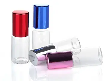 60pcs/lot 5ML Mini Portable Colorful Glass Perfume Bottle With Aluminum Atomizer Empty Cosmetic Containers For Travel
60pcs/lot 5ML Mini Portable Colorful Glass Perfume Bottle With Aluminum Atomizer Empty Cosmetic Containers For Travel