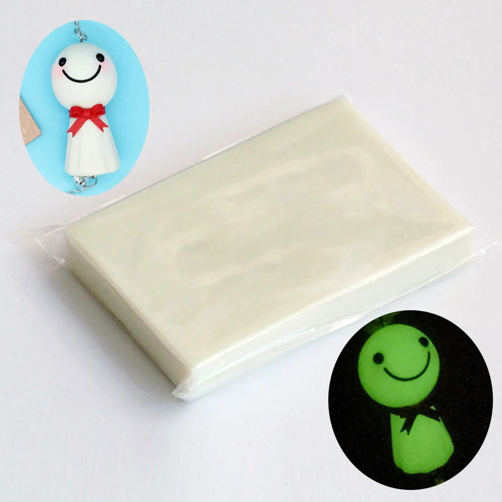 60g Eco-friendly Luminous Clay Florescent Light Polymorph Model Oven Baking Soft Clay
60g Eco-friendly Luminous Clay Florescent Light Polymorph Model Oven Baking Soft Clay