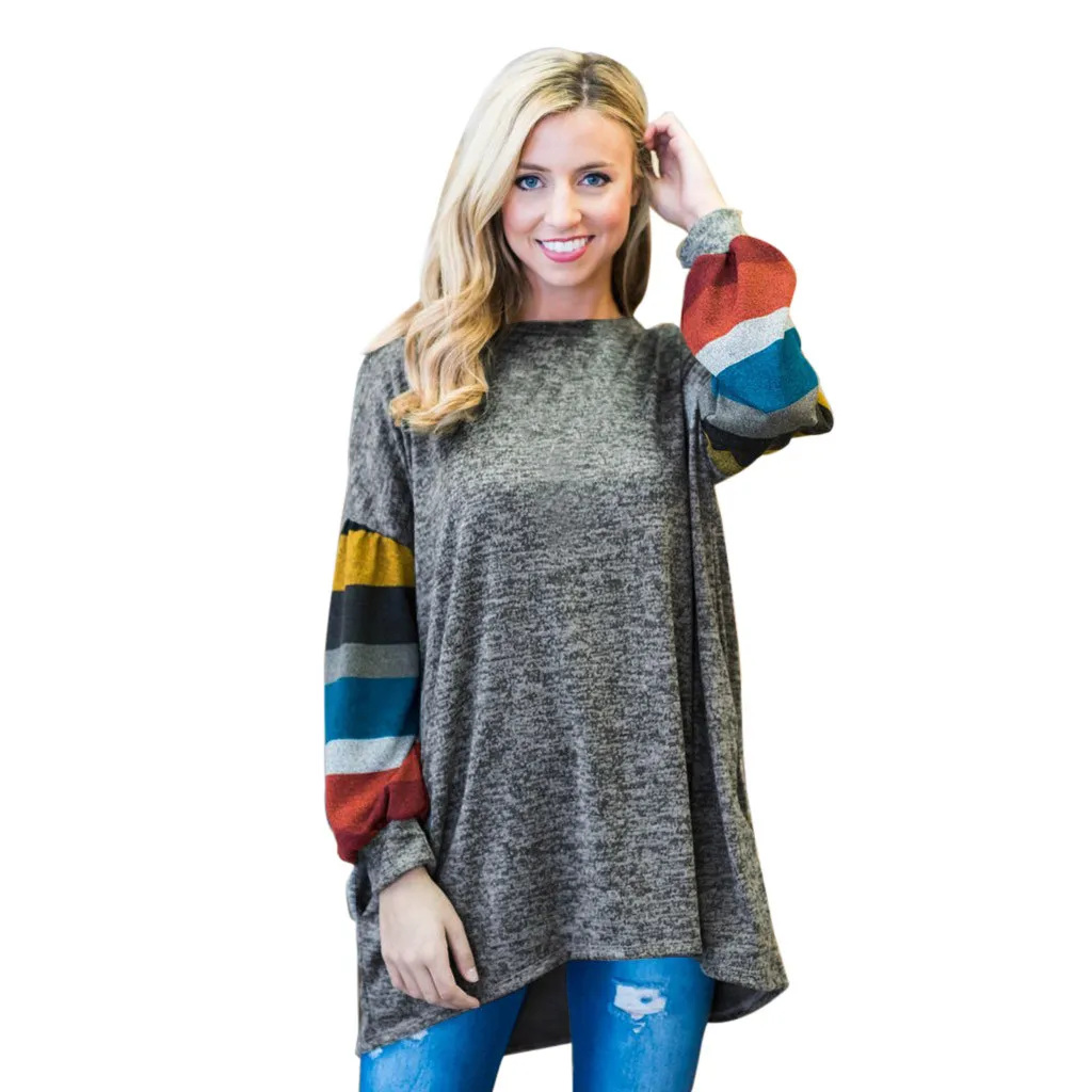 Women's T Shirt Femme O Neck Raglan Long Sleeve Casual Loose Tunic Tops Shirts Tee Shirt Femme Manche Longue Blusas Mujer
Women's T Shirt Femme O Neck Raglan Long Sleeve Casual Loose Tunic Tops Shirts Tee Shirt Femme Manche Longue Blusas Mujer