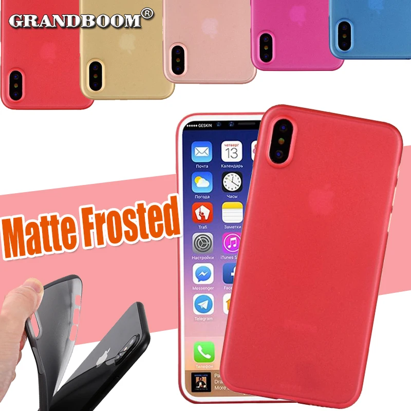 10pcs 0.3mm Ultra Frosted Matte Candy Transparent Clear Soft PP Cover For iPhone 11 Pro Max XS XR X 8 7 6 6S Plus Phone Case
10pcs 0.3mm Ultra Frosted Matte Candy Transparent Clear Soft PP Cover For iPhone 11 Pro Max XS XR X 8 7 6 6S Plus Phone Case