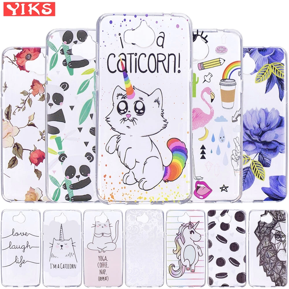 For Coque Huawei Y5 2017 Case Cartoon Cat Unicorn Silicone TPU Transparent Clear Phone Case For Huawei Y5 2017 Back Phone Cover
For Coque Huawei Y5 2017 Case Cartoon Cat Unicorn Silicone TPU Transparent Clear Phone Case For Huawei Y5 2017 Back Phone Cover