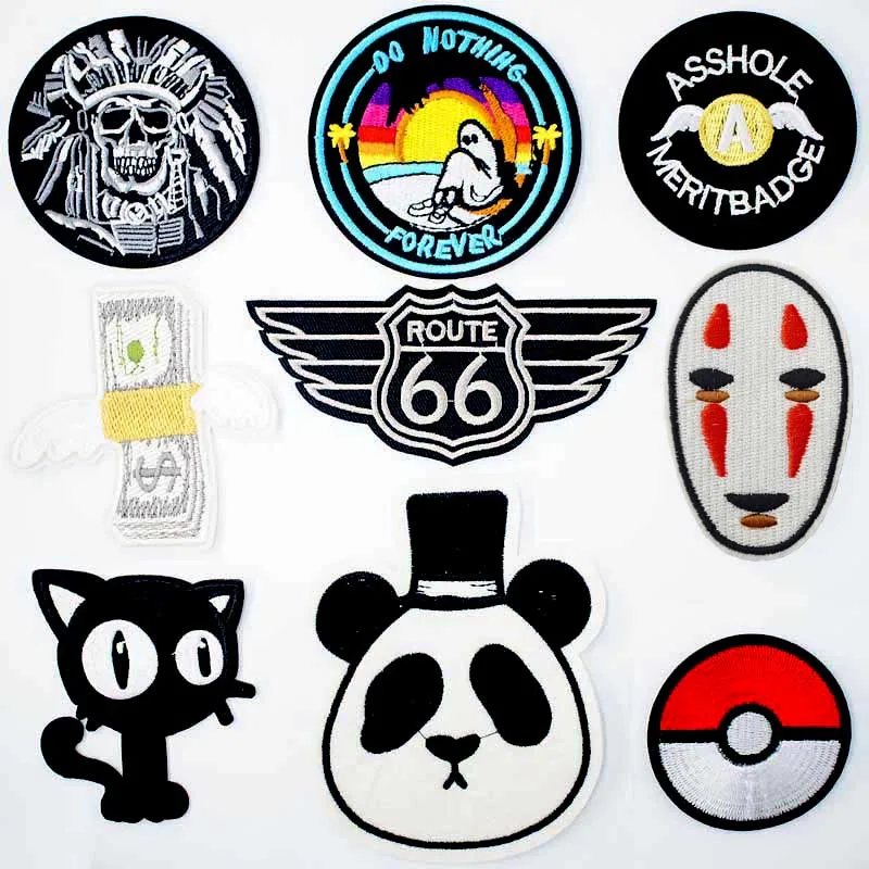 Kaonashi Black Flying Wing Iron On Patches Sewing Embroidered Applique for Jacket Clothes Stickers Badge DIY Apparel Accessories
Kaonashi Black Flying Wing Iron On Patches Sewing Embroidered Applique for Jacket Clothes Stickers Badge DIY Apparel Accessories