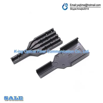 100pc FTTH optical cable Drop cable protection box Optical fiber Protection box tubing to protect fiber splice tray 1 into 4 out
100pc FTTH optical cable Drop cable protection box Optical fiber Protection box tubing to protect fiber splice tray 1 into 4 out