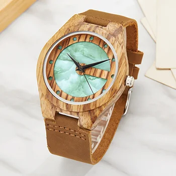 Creative Wood Watch Male Unique Dial Leather Strap Wooden Quartz Watch For Men Women Fashion Sports Clock Relogio Masculino Gift
Creative Wood Watch Male Unique Dial Leather Strap Wooden Quartz Watch For Men Women Fashion Sports Clock Relogio Masculino Gift