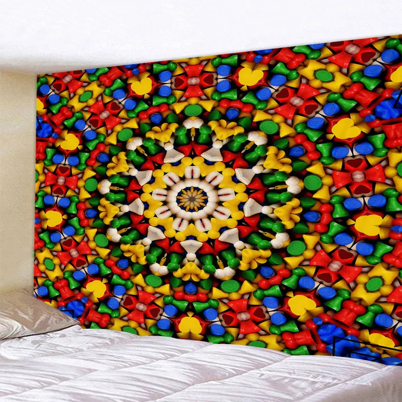 Color Wall Hanging Tapestries Indian Mandala Tapestry Tai Chi Hippie Bohemian Decorative Wall Carpet Yoga Mats
Color Wall Hanging Tapestries Indian Mandala Tapestry Tai Chi Hippie Bohemian Decorative Wall Carpet Yoga Mats