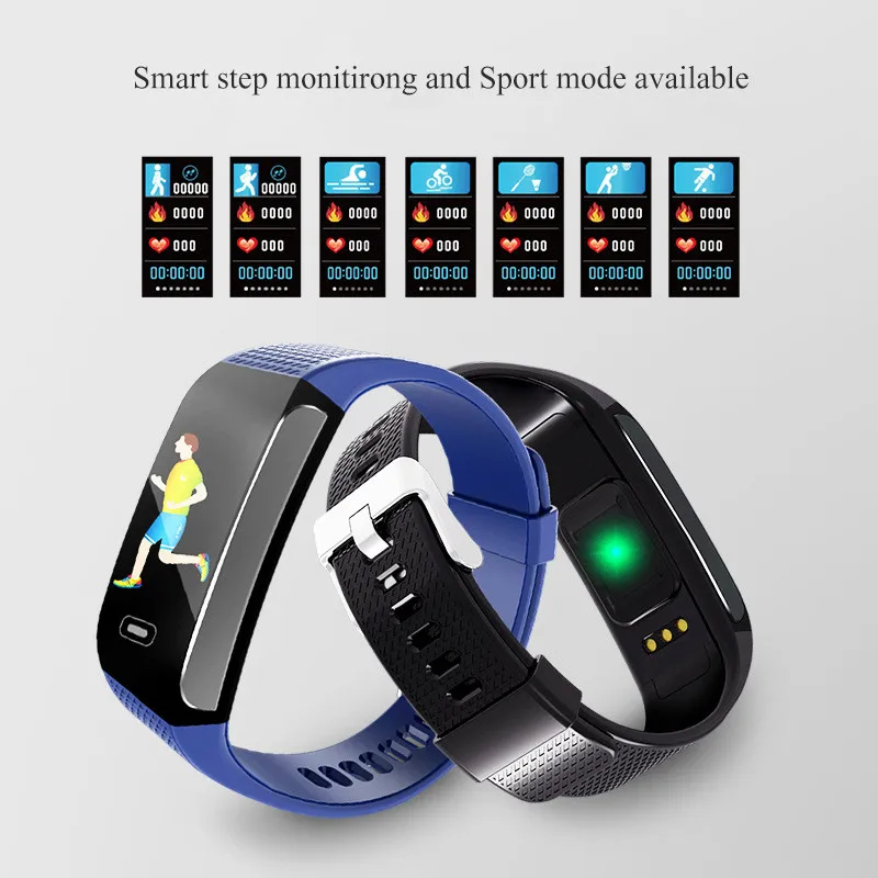 Waterproof Smart Bracelet Blood Prssure Fitness Tracker Heart Rate Monitor Wristband Instant Message Pedometer for Android IOS
Waterproof Smart Bracelet Blood Prssure Fitness Tracker Heart Rate Monitor Wristband Instant Message Pedometer for Android IOS