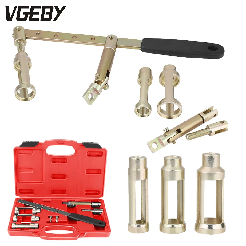 Automotive Tools 8pcs Valve Clamps Spring Compressor Tool Repair Kit + 3 Valve Adapters 34mm/26mm/20mm Valve Spring Compressor
Automotive Tools 8pcs Valve Clamps Spring Compressor Tool Repair Kit + 3 Valve Adapters 34mm/26mm/20mm Valve Spring Compressor