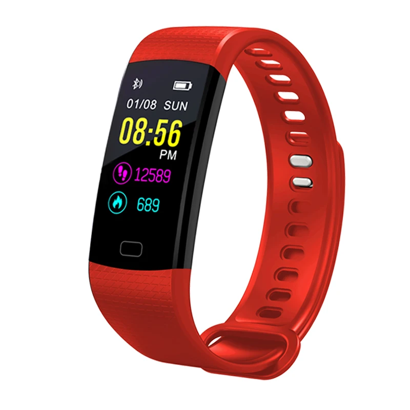 WISHDOIT Smart Bracelet LED Color Screen Blood Pressure Waterproof Fitness Tracker Heart Rate Monitor Smart Band for Android IOS
WISHDOIT Smart Bracelet LED Color Screen Blood Pressure Waterproof Fitness Tracker Heart Rate Monitor Smart Band for Android IOS