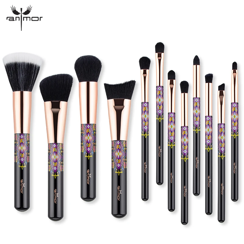 Anmor Makeup Brushes Professional Powder Make up Brush Set Eyeshadow Soft Eyebrow Blending Contour Duo Fibre Cosmetic Tools
Anmor Makeup Brushes Professional Powder Make up Brush Set Eyeshadow Soft Eyebrow Blending Contour Duo Fibre Cosmetic Tools