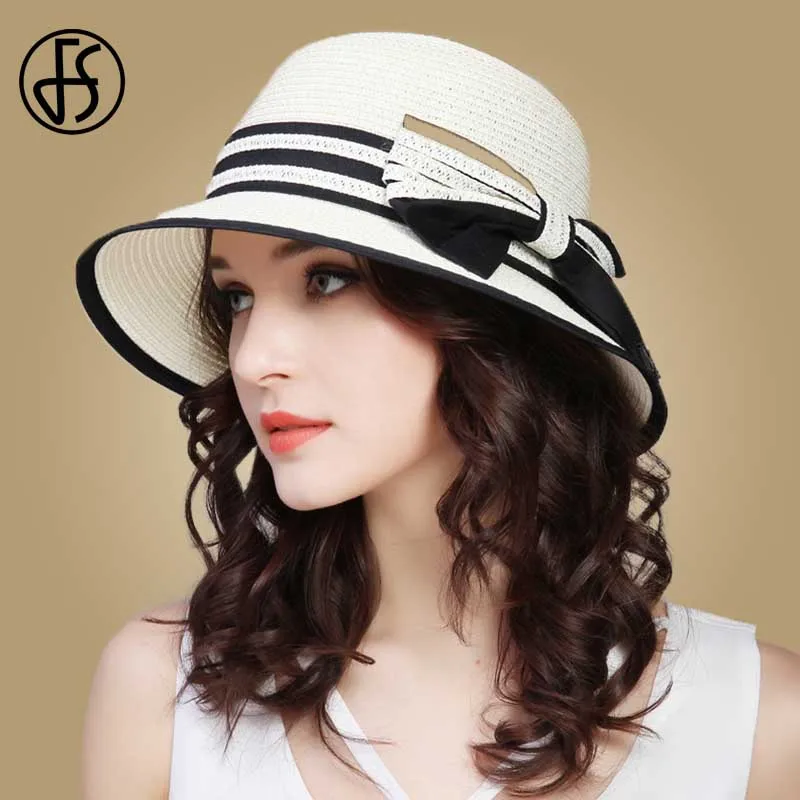 FS Straw Hats For Women Summer Beach Sun Hat Wide Brim Ladies 2019 Girl Outdoor Travel Cap Casual Bow Boater Hat With Ribbon
FS Straw Hats For Women Summer Beach Sun Hat Wide Brim Ladies 2019 Girl Outdoor Travel Cap Casual Bow Boater Hat With Ribbon
