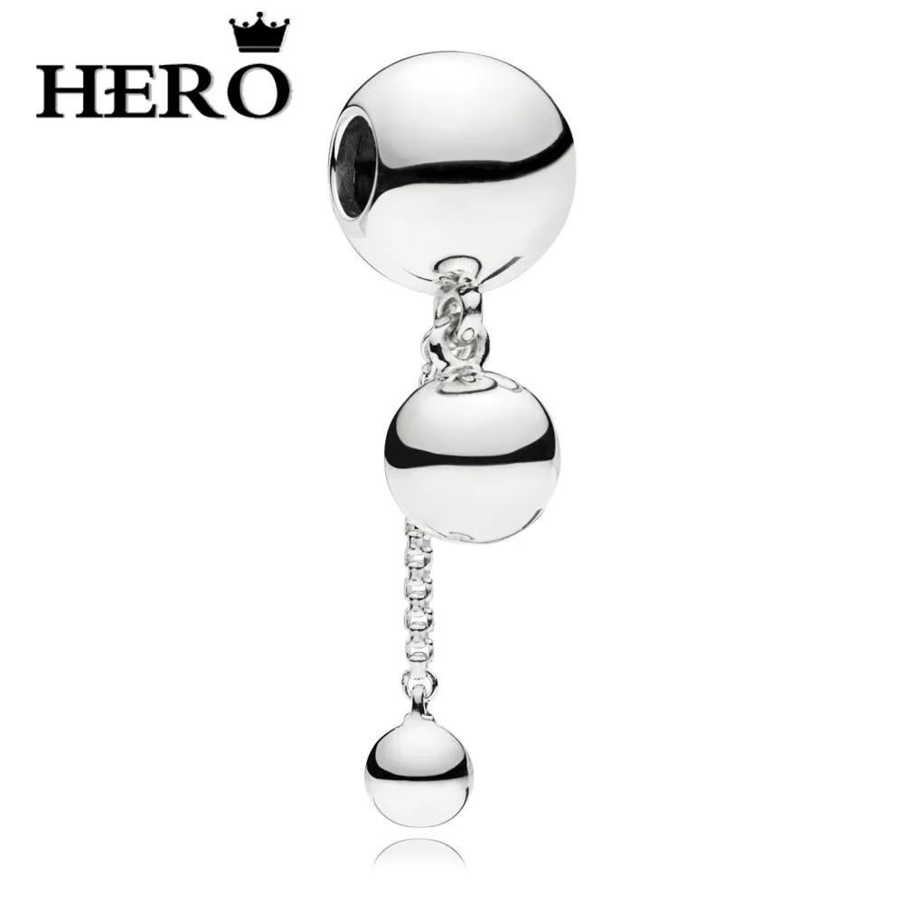 HERO 100 % 925 Sterling Silver Original High Quality 1:1 Ribbed Circle Plated With White Gold Beads With Logo Free Mail
HERO 100 % 925 Sterling Silver Original High Quality 1:1 Ribbed Circle Plated With White Gold Beads With Logo Free Mail
