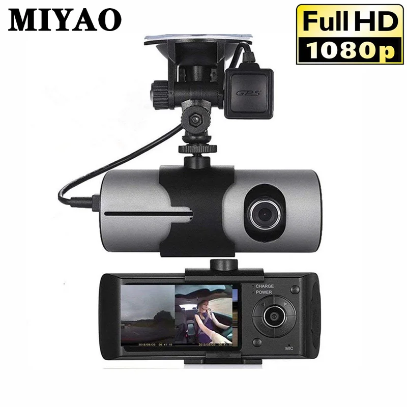 GPS Car DVR Camera Recorder HD Front+Inside 1080P Double Lens Video Registrars Vehicle Camera Car Dashcam G-Sensor Dash Cam
GPS Car DVR Camera Recorder HD Front+Inside 1080P Double Lens Video Registrars Vehicle Camera Car Dashcam G-Sensor Dash Cam