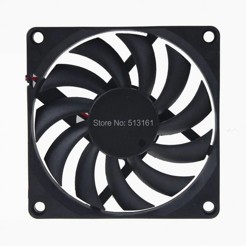 100pcs/lot Gdstime 12V 2Pin 8cm 80mm 80x80x10mm Brushless DC Cooling Fan Computer Case CPU Heatsink Cooler Radiator 8010
100pcs/lot Gdstime 12V 2Pin 8cm 80mm 80x80x10mm Brushless DC Cooling Fan Computer Case CPU Heatsink Cooler Radiator 8010