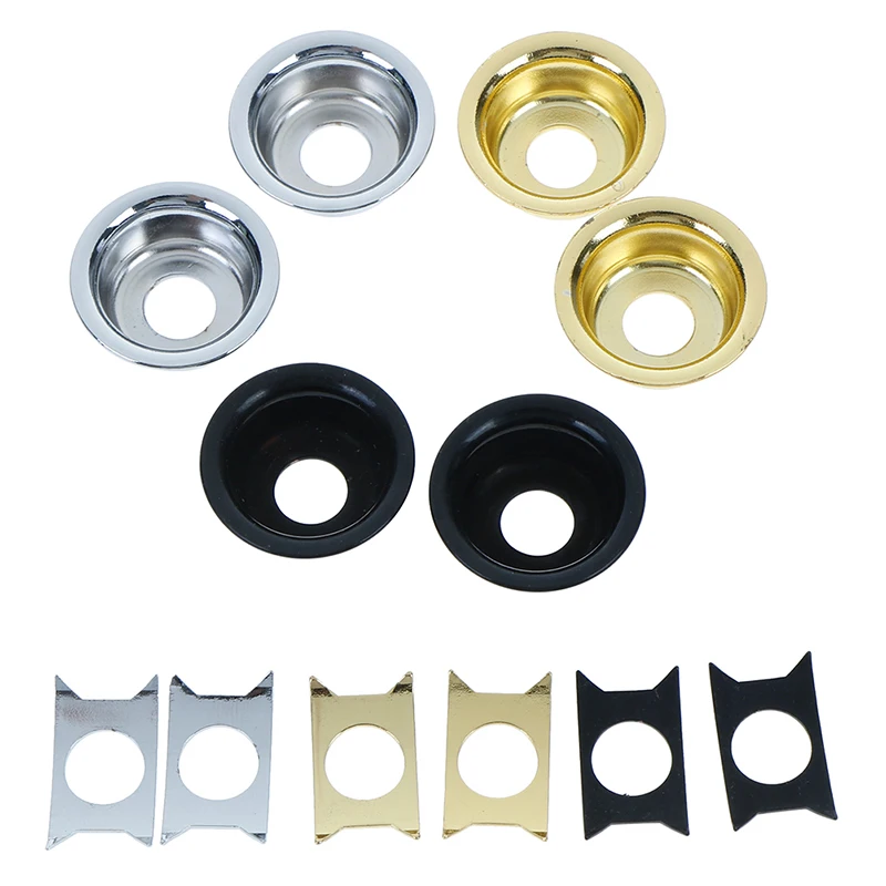 2 Pieces Telecaster Tele Electric Guitar Parts Iron Round Cup Jack Plate Socket Cover Head Cap Retainer Clip For Electric Guitar
2 Pieces Telecaster Tele Electric Guitar Parts Iron Round Cup Jack Plate Socket Cover Head Cap Retainer Clip For Electric Guitar
