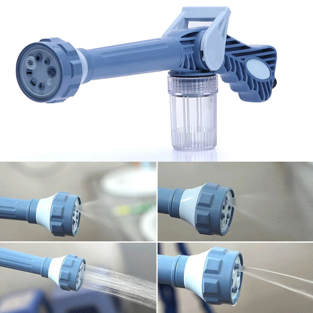 Multifunction 8 In 1 Turbo Spray Garden Sprayer Plastic Hose Pipe Connector Function Ez Jet Water Cannon Car Cleaning Sprayer
Multifunction 8 In 1 Turbo Spray Garden Sprayer Plastic Hose Pipe Connector Function Ez Jet Water Cannon Car Cleaning Sprayer