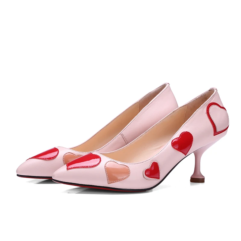 Women Pumps Thin Heel Woman Stiletto Heart Pattern Shoe Chic Lady Shallow Pointed Toe Shoes Dress Wedding Party Brand Designer
Women Pumps Thin Heel Woman Stiletto Heart Pattern Shoe Chic Lady Shallow Pointed Toe Shoes Dress Wedding Party Brand Designer