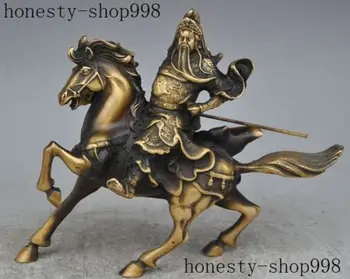 Crafts statue Chinese bronze Dragon Guan Gong Guan Yu God Warrior Ride Horse sculpture
Crafts statue Chinese bronze Dragon Guan Gong Guan Yu God Warrior Ride Horse sculpture