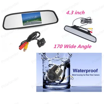 4.3 inch Color LCD Car Monitor with 2 VA input auto switching video +170 Wide Angle reverse parking camera night vision
4.3 inch Color LCD Car Monitor with 2 VA input auto switching video +170 Wide Angle reverse parking camera night vision