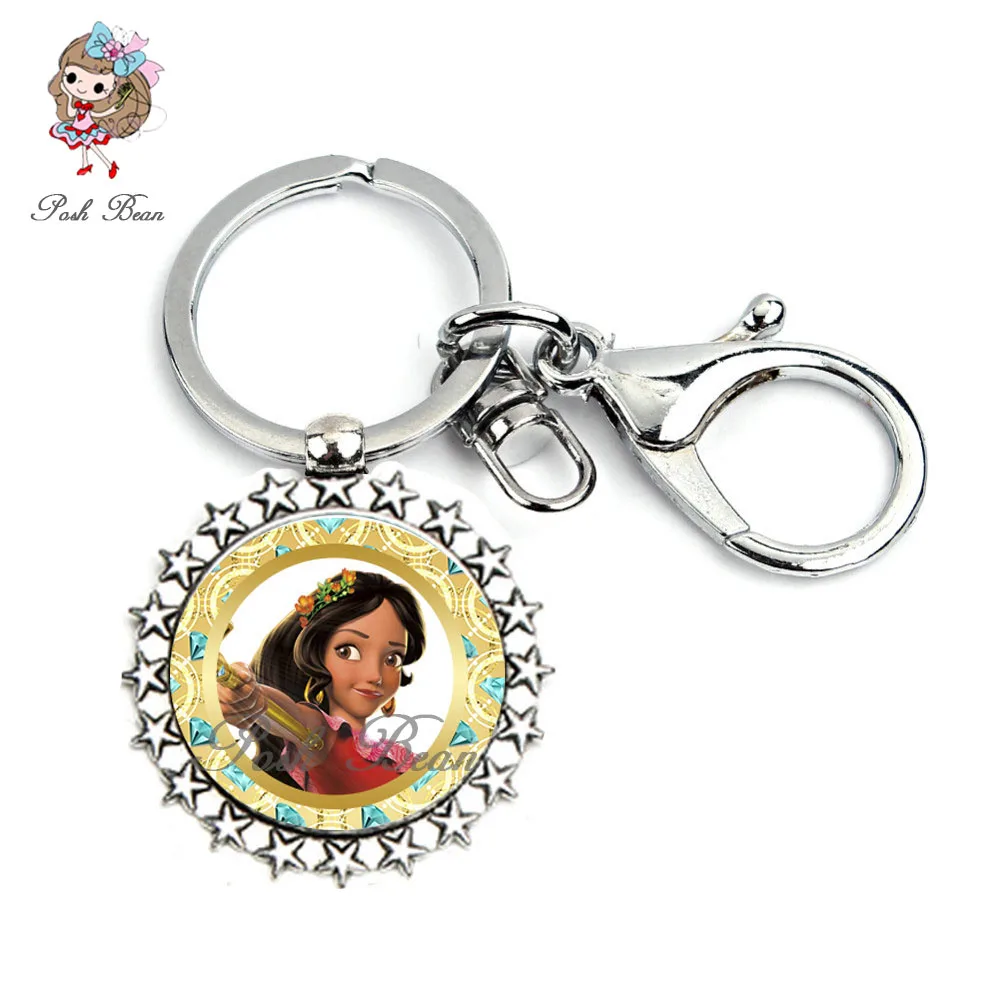Elena of Avalor Key Chains Glass Cabochon Key Ring Metal Chain Baby Girl Gift Cartoon Characters Key Chains Handmade Jewelry 1pc
Elena of Avalor Key Chains Glass Cabochon Key Ring Metal Chain Baby Girl Gift Cartoon Characters Key Chains Handmade Jewelry 1pc