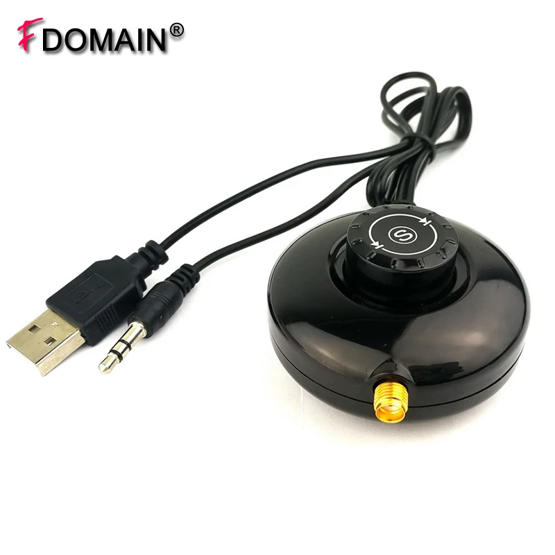 Home and car universal car DAB+ digital radio adapter receiver AUX audio output