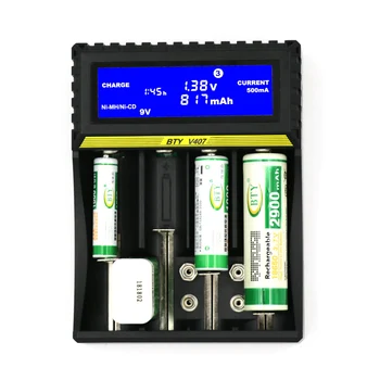 Lii402/Lii-202/Lii-100/1.2V/1.5V/3.7V 18650/26650/18350/16340/18500/AA/AAA NiMH lithium battery Charger 5V 2A plug
Lii402/Lii-202/Lii-100/1.2V/1.5V/3.7V 18650/26650/18350/16340/18500/AA/AAA NiMH lithium battery Charger 5V 2A plug