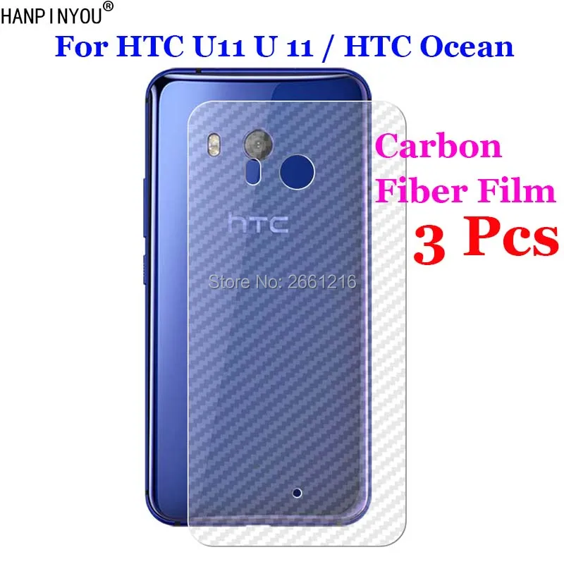 3 Pcs/Lot For HTC U11 U 11 / HTC Ocean 5.5" 3D Non-slip Clear Carbon Fiber Back Film Screen Protector Protective Sticker
3 Pcs/Lot For HTC U11 U 11 / HTC Ocean 5.5" 3D Non-slip Clear Carbon Fiber Back Film Screen Protector Protective Sticker