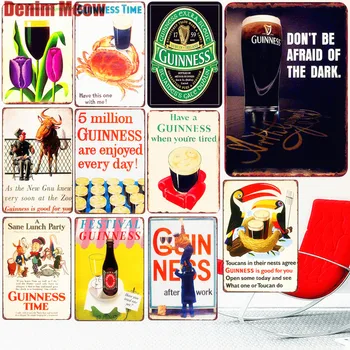 Guinness Time Vintage Metal Tin Signs Decorative Plate for Bar Pub Club Beer Advertising Plate Wine Wall Sticker Home Decor N275
Guinness Time Vintage Metal Tin Signs Decorative Plate for Bar Pub Club Beer Advertising Plate Wine Wall Sticker Home Decor N275