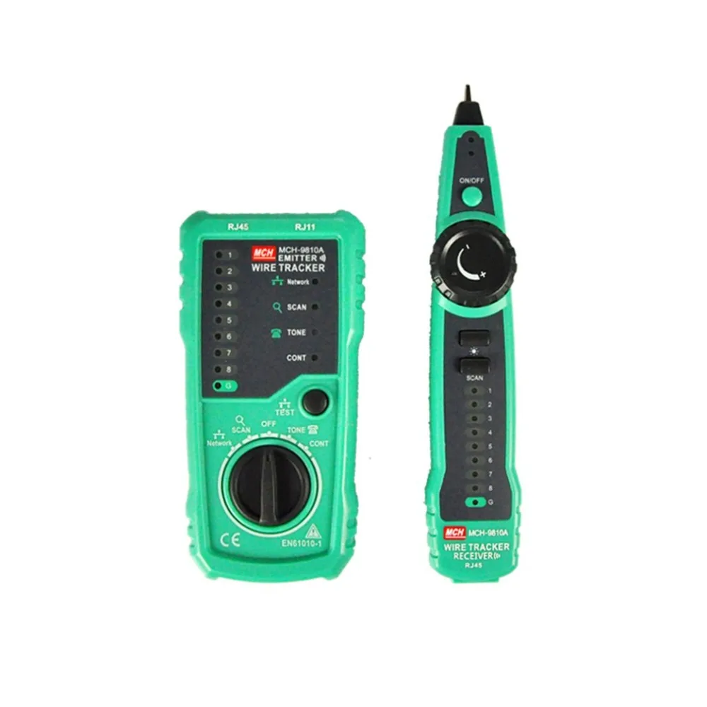 Handheld RJ45 RJ11 Network Telephone Cable LAN Toner Ethernet Tester Wire Line Tracker Finder Meter Detector with Earphone Sale
Handheld RJ45 RJ11 Network Telephone Cable LAN Toner Ethernet Tester Wire Line Tracker Finder Meter Detector with Earphone Sale