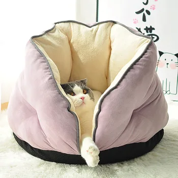 Soft Cat House Warm Cave Bed For Cats Small Dog Windproof Sleeping Bag Kitten Puppy Cushion Pet Home Mat For Autumn Winter
Soft Cat House Warm Cave Bed For Cats Small Dog Windproof Sleeping Bag Kitten Puppy Cushion Pet Home Mat For Autumn Winter