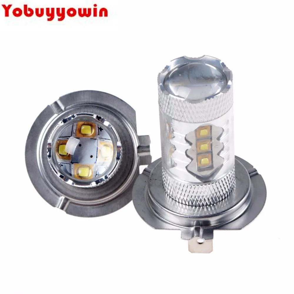 2Pcs CREE Chips White Lamp H7 Projector LED Bulb Fog Light DRL Daytime Running Lamp For Buick Ford Mustang Chevy Camaro Cadillac
2Pcs CREE Chips White Lamp H7 Projector LED Bulb Fog Light DRL Daytime Running Lamp For Buick Ford Mustang Chevy Camaro Cadillac