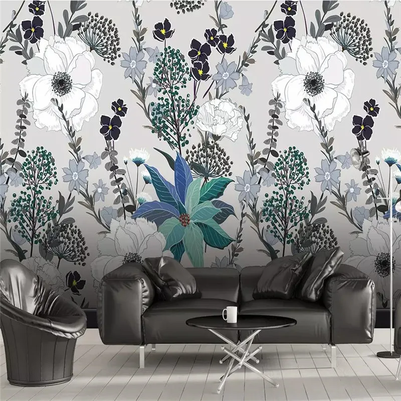 3D wallpaper European style hand-painted tropical plants leaves flowers background wall professional production mural photo wall
3D wallpaper European style hand-painted tropical plants leaves flowers background wall professional production mural photo wall
