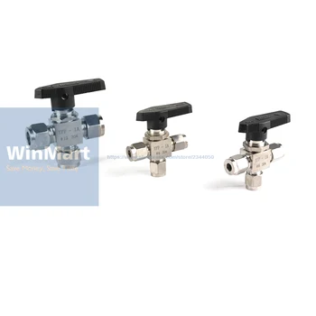 Tee 3 Ways Compression fitting shut off Ball Valve 915 PSI 304 Stainless steel Fit For 12mm O/D Tube
Tee 3 Ways Compression fitting shut off Ball Valve 915 PSI 304 Stainless steel Fit For 12mm O/D Tube