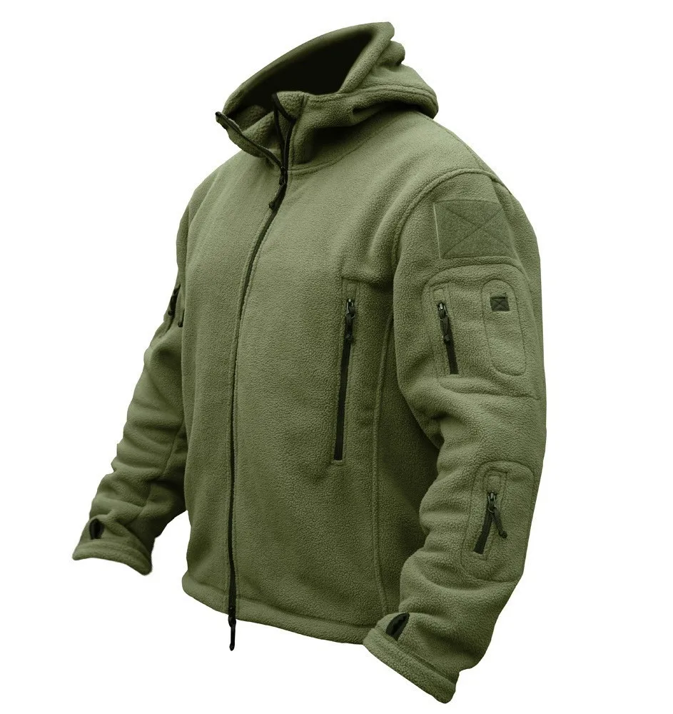 Военная Мужская Флисовая тактическая флисовая куртка для улицы Polartec термальная