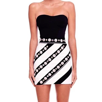Summer Women Bandage Dress Above Knee Clothes Sleeveless Strapless Mini Dresses Evening Party Celebrity Sexy Club Clothes
Summer Women Bandage Dress Above Knee Clothes Sleeveless Strapless Mini Dresses Evening Party Celebrity Sexy Club Clothes