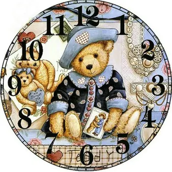 Hot Diamond Embroidery Teddy bear Wall clock Icon Mosaic Cross Stitch Shiny Diamond Painting DIY Sticker Decoration Paintings
Hot Diamond Embroidery Teddy bear Wall clock Icon Mosaic Cross Stitch Shiny Diamond Painting DIY Sticker Decoration Paintings