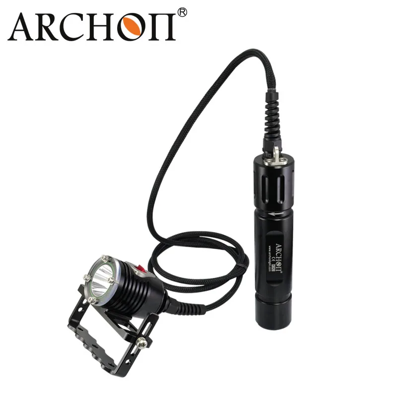 

ARCHON DH26 Diving Light Spotlight CREE XM-L2 U2 max 1100 lumen underwater 100 meter Waterproof Dive light photography Headlight