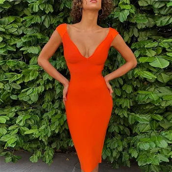 High Quality 2019 Dress Sexy Spaghetti Strap Deep V Neck Women Backless Night Club Party Sleeveless Body con Dresses Wholesale
High Quality 2019 Dress Sexy Spaghetti Strap Deep V Neck Women Backless Night Club Party Sleeveless Body con Dresses Wholesale