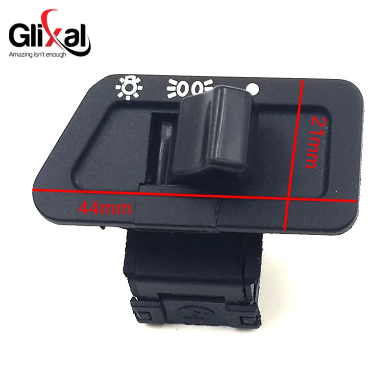 Glixal Scooter 6-Pin Head Light Switch Button for GY6 49cc 50cc 125cc 150cc Chinese Moped Scooter (2 pcs)
Glixal Scooter 6-Pin Head Light Switch Button for GY6 49cc 50cc 125cc 150cc Chinese Moped Scooter (2 pcs)
