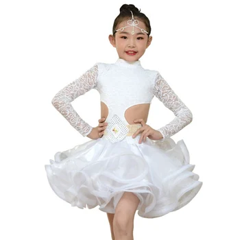 White Girls Latin Dance Competition Dresses Backless Samba Cha Cha Tango Dancing Dress Ballroom Performance Dancewear DC1115
White Girls Latin Dance Competition Dresses Backless Samba Cha Cha Tango Dancing Dress Ballroom Performance Dancewear DC1115