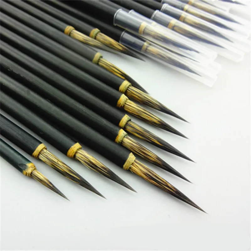 Small Regular Script Calligraphy Brushes Mouse Whisker Calligraphy Brush Traditional Calligraphy Writing Chinese Painting Brush
Small Regular Script Calligraphy Brushes Mouse Whisker Calligraphy Brush Traditional Calligraphy Writing Chinese Painting Brush