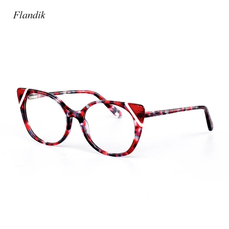 Acetate Cat Eye Floral Glasses Frame Women Optical Prescription Myopia Reading Glasses Luxury Brand Frame Party Decorations
Acetate Cat Eye Floral Glasses Frame Women Optical Prescription Myopia Reading Glasses Luxury Brand Frame Party Decorations