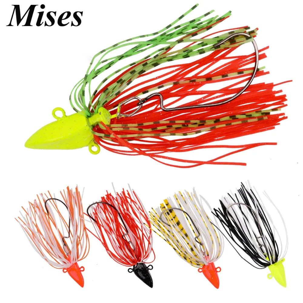 Mises 5g 7g 10g 14g 5 Colors Rubber Jig Lead Head Lure Anti-Hanging Lead OffSetHook Artificial Bait Fishing Lure Fishing Tackles
Mises 5g 7g 10g 14g 5 Colors Rubber Jig Lead Head Lure Anti-Hanging Lead OffSetHook Artificial Bait Fishing Lure Fishing Tackles