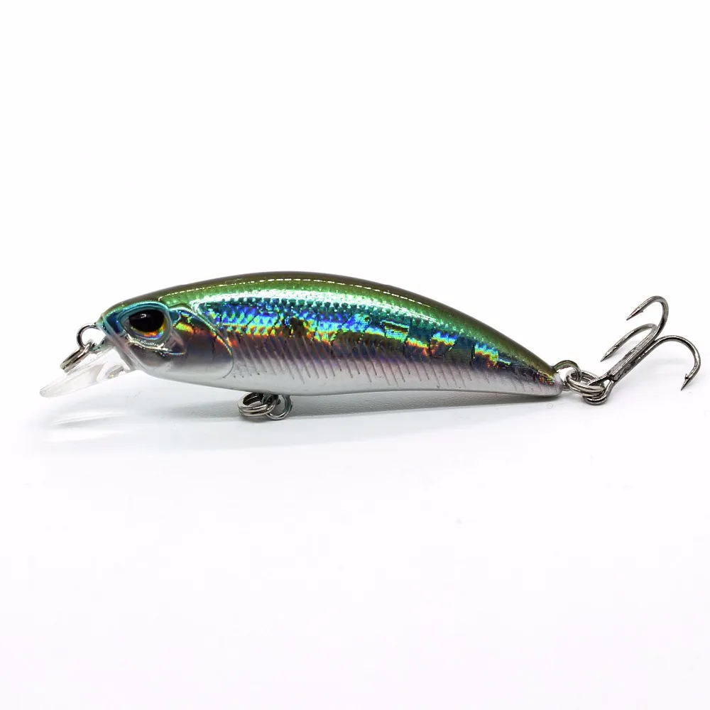 AOCLU wobblers Jerkbait 8 Colors 5cm 4.0g Hard Bait Small Minnow Crank Fishing lures Bass Fresh Salt water tackle sinking lure 11