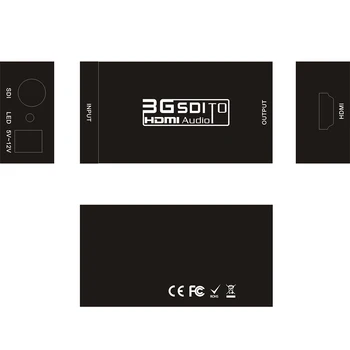 New High Quality SDI to HDMI supports HD signal input HDMI converter European regulations
New High Quality SDI to HDMI supports HD signal input HDMI converter European regulations