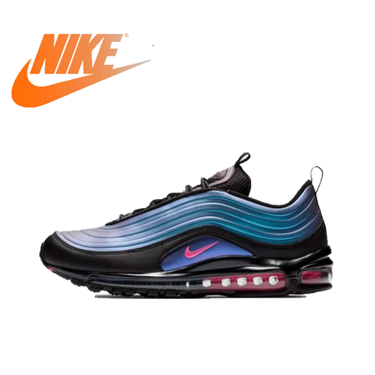 

Original Authentic Nike Air Max 97 LX Men's Running Shoes Classic Outdoor Reflective Sports Shoes New Fashion AV1165-001