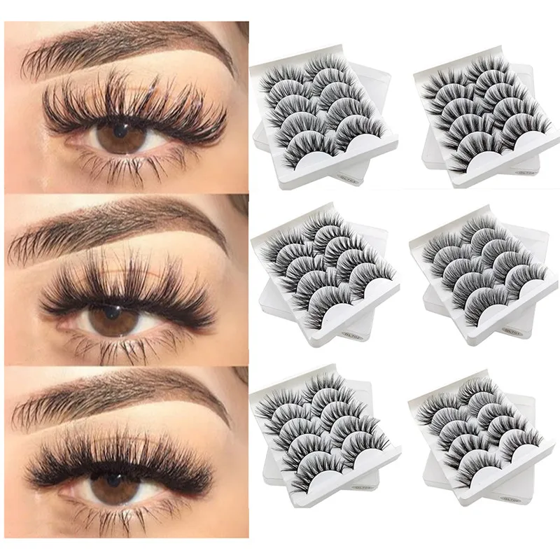 Manooby New 5 Pairs Natural False Eyelashes Fake Lashes Long Makeup Lashes Extension Eyelash Eyelashes For Beauty
Manooby New 5 Pairs Natural False Eyelashes Fake Lashes Long Makeup Lashes Extension Eyelash Eyelashes For Beauty