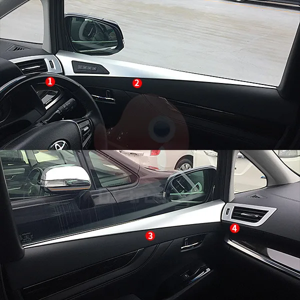 JY Aluminum Alloy Window Lift Switch Button Panel Cover Trim Car Styling Accessories For TOYOTA ALPHARD/VELLFIRE 30 2015-2018
JY Aluminum Alloy Window Lift Switch Button Panel Cover Trim Car Styling Accessories For TOYOTA ALPHARD/VELLFIRE 30 2015-2018